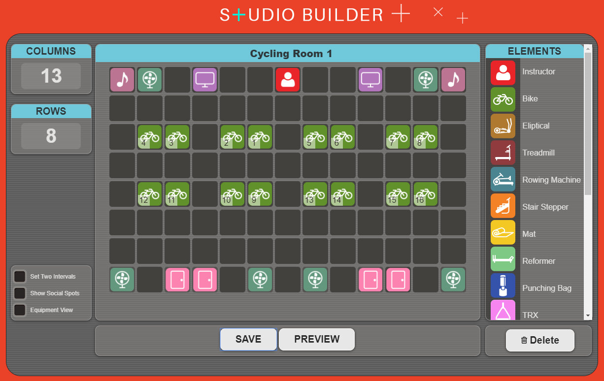 The Studio Builder FitMetrix